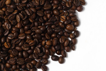 Coffee Beans on white