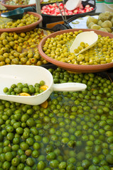 Pickled olives