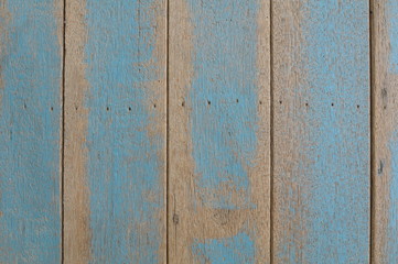 Obraz premium Rough blue wooden wall texture background