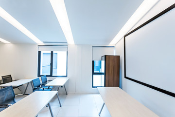 interior of training room.