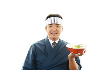 ラーメン屋の主人