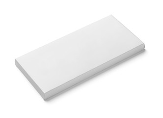 white box container template blank package