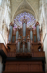 orgue de la cathédrale de Tousr