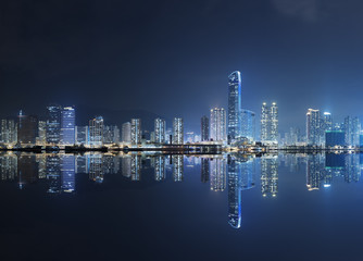 Plakat Hong Kong City Night