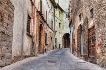 ancient Italian alley