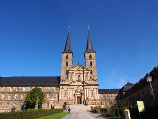 Naklejka na ściany i meble Św Michała Abbey - Bamberg, Niemcy