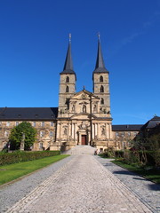 Fototapeta na wymiar Św Michała Abbey - Bamberg, Niemcy