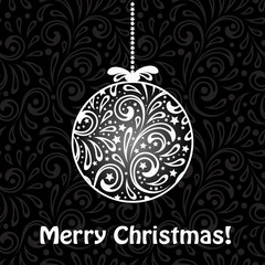 Vector Christmas Greeting Card