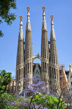 Sagrada Familia. Barcelona, Spain.