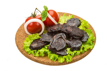 Horsemeat sausage
