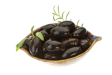 Black gigant olives