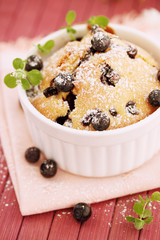 blueberries cake