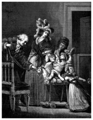 A happy Family - end 18th century