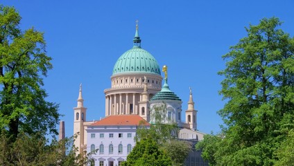 Fototapeta na wymiar Potsdam Nikolaikirche - Potsdam St. Nicholas Church 02