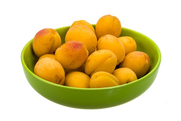 Ripe apricots