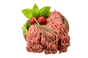 Stuffed raw meat
