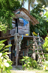 Tropical beach house in Thailand