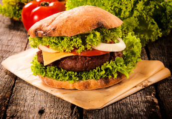 Beef burger