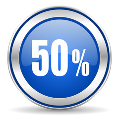 50 percent icon