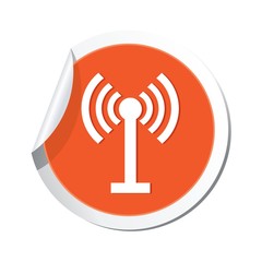 Wireless icon. Vector illustration