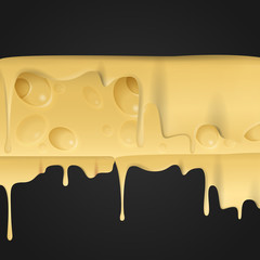 Yellow Cheese Background.