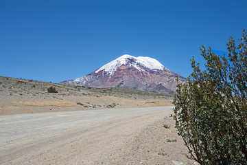 Ecuador-Chimborazo Vulkan