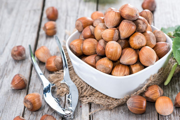 Fresh Hazelnuts
