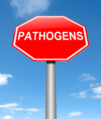 Pathogens concept.