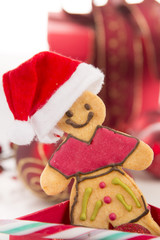 Gingerbread cookies and spices