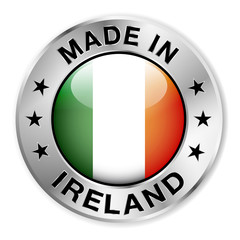 Made In Ireland Silver Badge