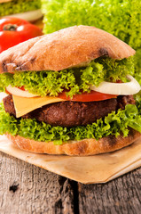 Beef burger
