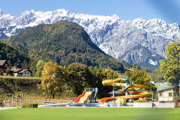 Aqua  park in Montafon, Austria