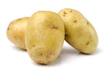 potato isolated on white background