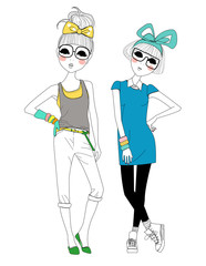 Fashion girls