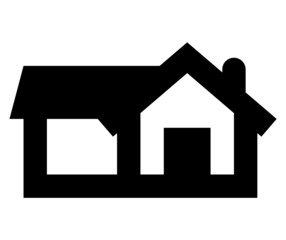 Big house vector icon