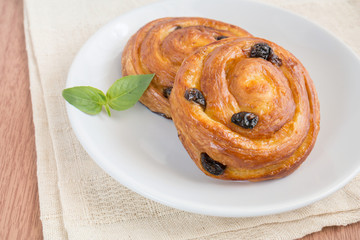 Fresh cinnamon rolls