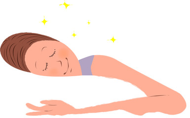 女性　睡眠