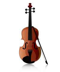 Fototapeta na wymiar Violin