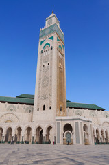 Great Mosque Hassan II in Casablanca