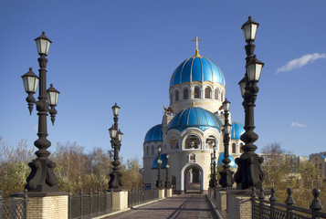 Fototapeta na wymiar Russia. Moscow. Church of the Holy Trinity.