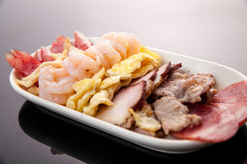 Raw meat