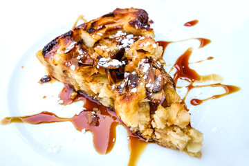 one slice of pie dessert