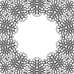 Formality circular devices of border frames.