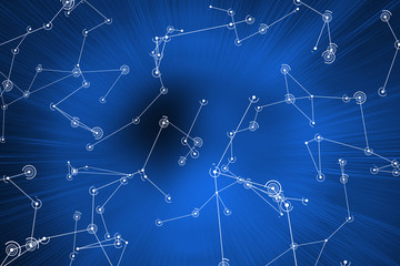 Shiny  futuristic connections