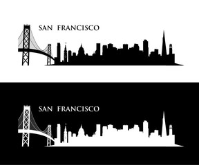 San Francisco wall sticker