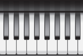 Naklejka premium piano key background