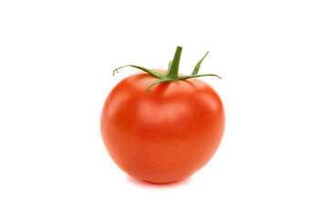 tomato, isolated on white