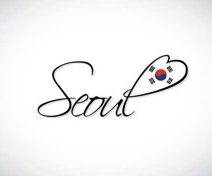 Seoul lettering