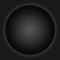 Carbon fiber circle texture. Vector luxury texture