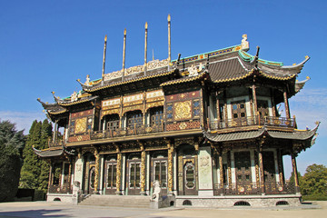 Obraz premium pavillon chinois de Laeken (Bruxelles)
